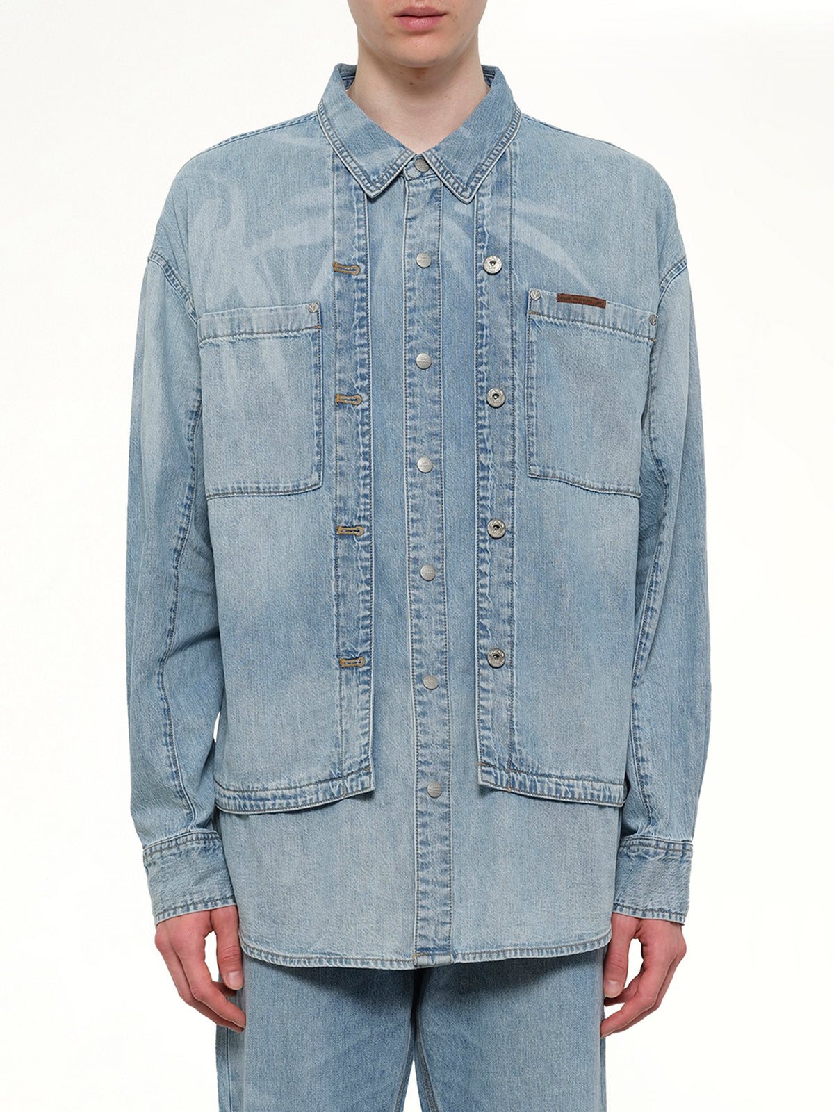 FCW x Lee 浅色牛仔衬衫