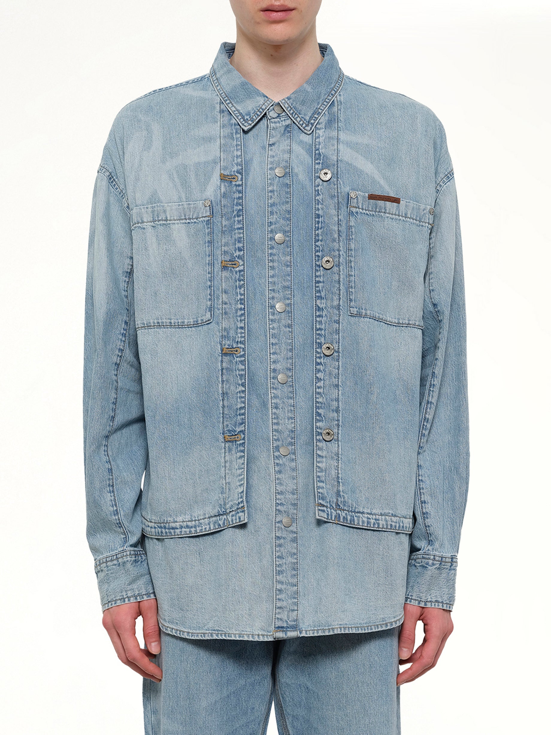 FCW x Lee 浅色牛仔衬衫