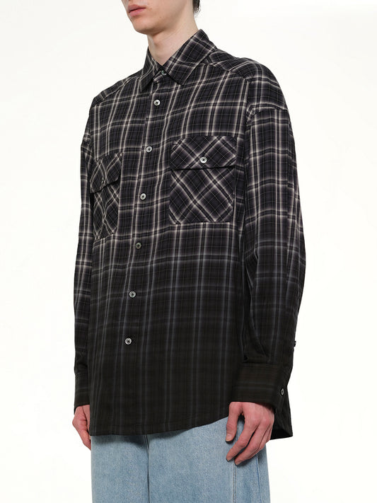 Check Workwear Shirt in Black