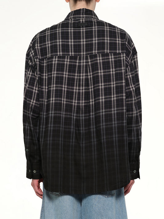 Check Workwear Shirt in Black