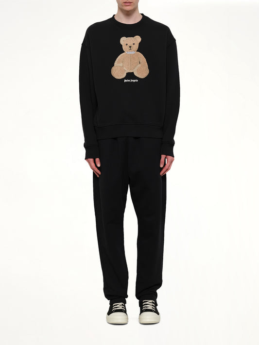 Bear Regular Sweatshirt in Black/Brown