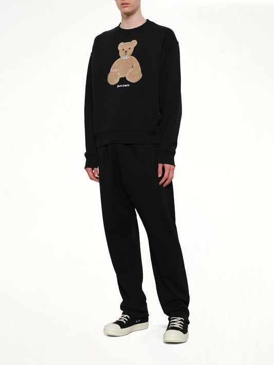 Bear Regular Sweatshirt in Black/Brown