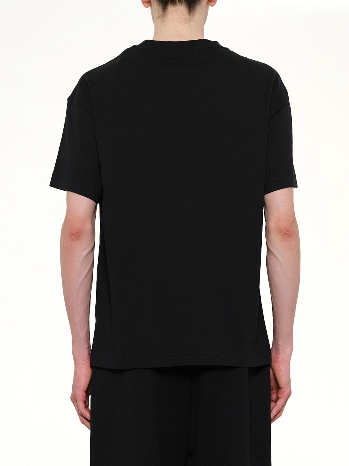 Bear Regular T-Shirt in Black/Brown