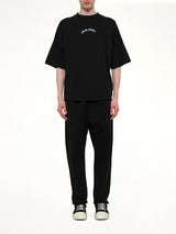 Classic Logo Over T-Shirt in Black/Off White