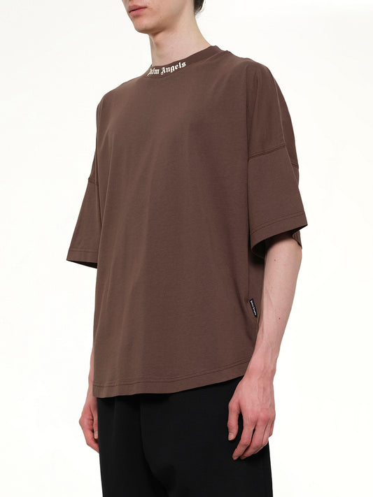 Classic Logo Over T-Shirt in Brown