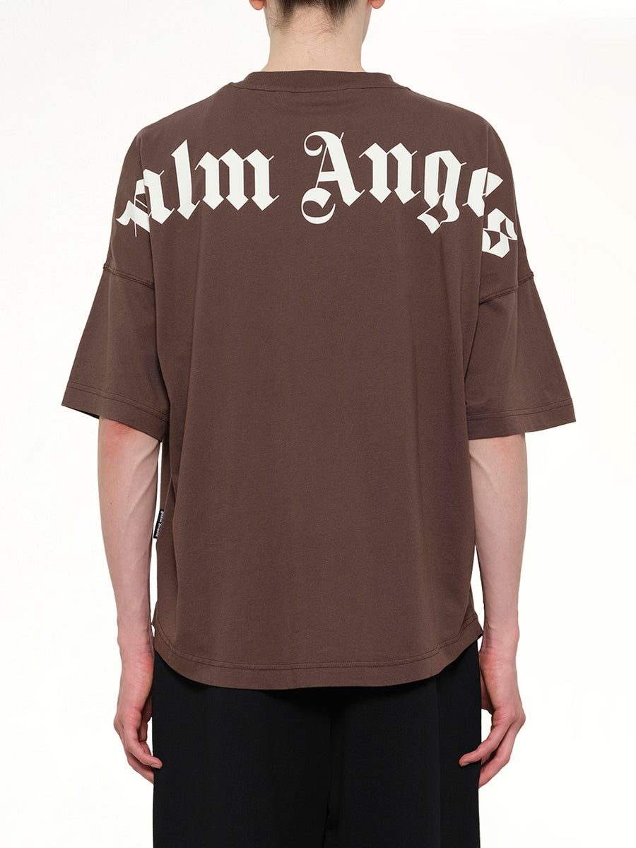 Classic Logo Over T-Shirt in Brown