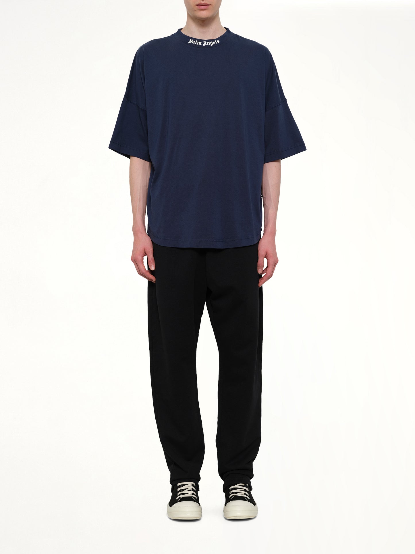Classic Logo Over T-Shirt in Navy Blue