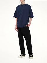 Classic Logo Over T-Shirt in Navy Blue