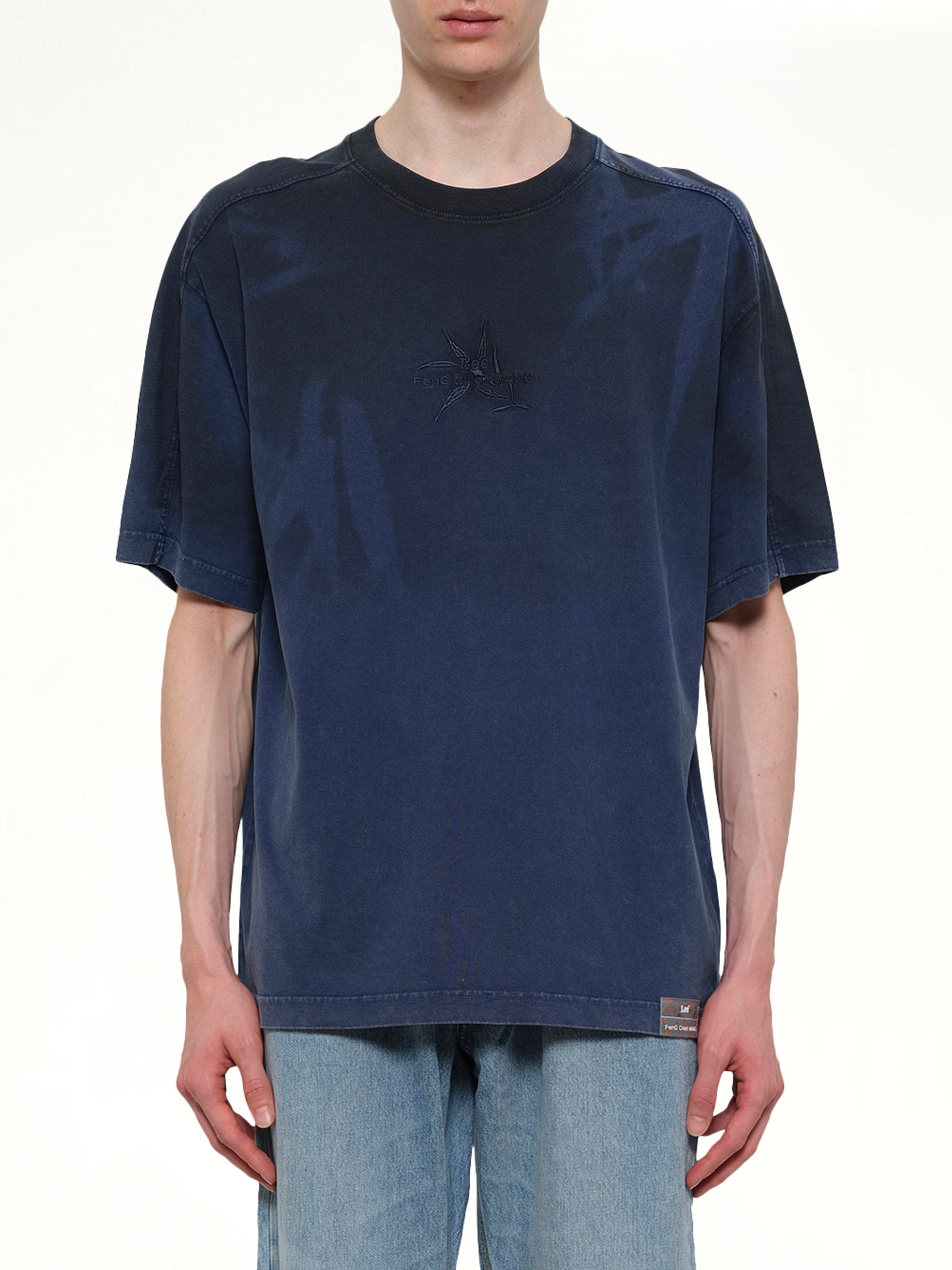FCW x Lee T-Shirt in Navy