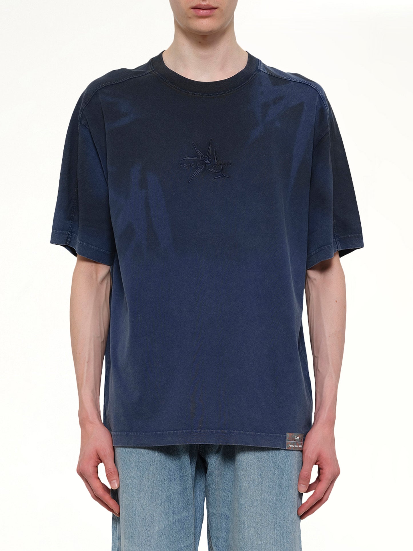 FCW x Lee T-Shirt in Navy