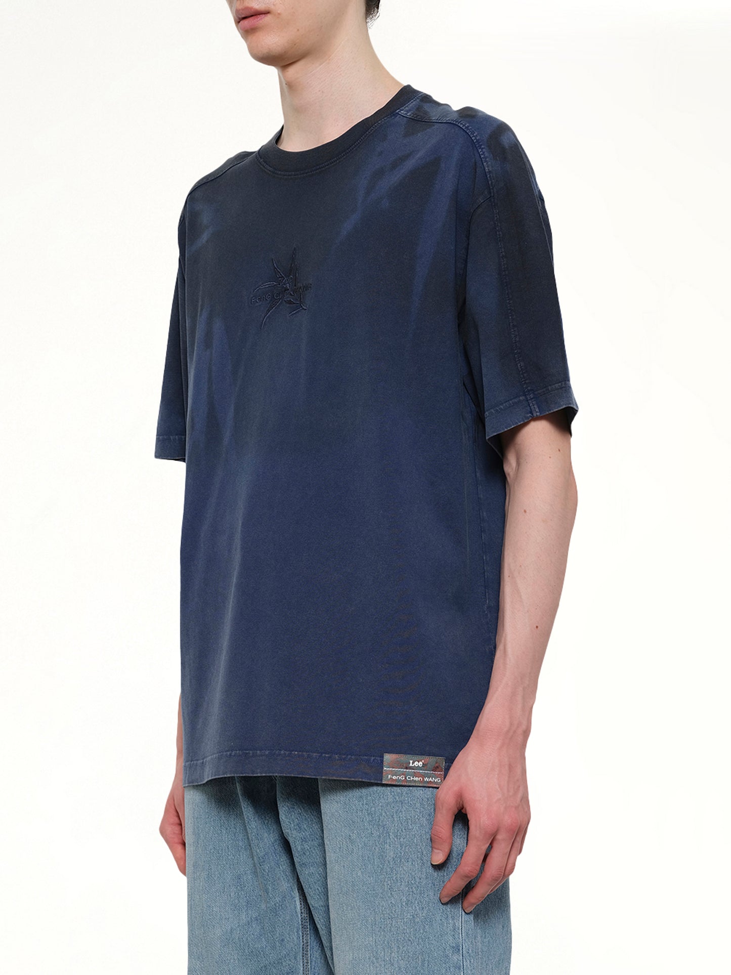 FCW x Lee T-Shirt in Navy