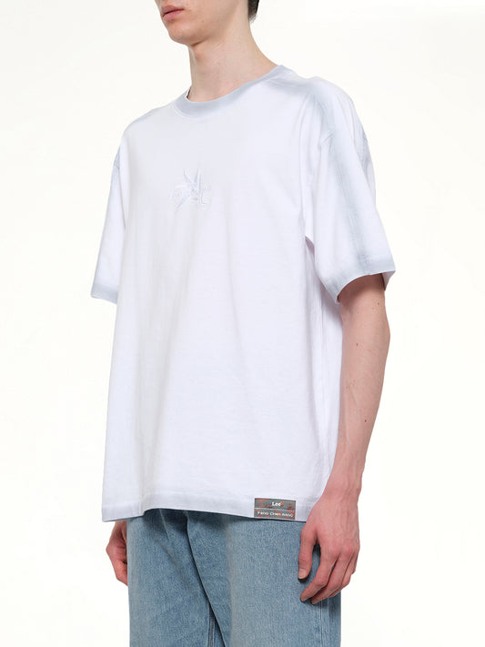 FCW x Lee T-Shirt in White