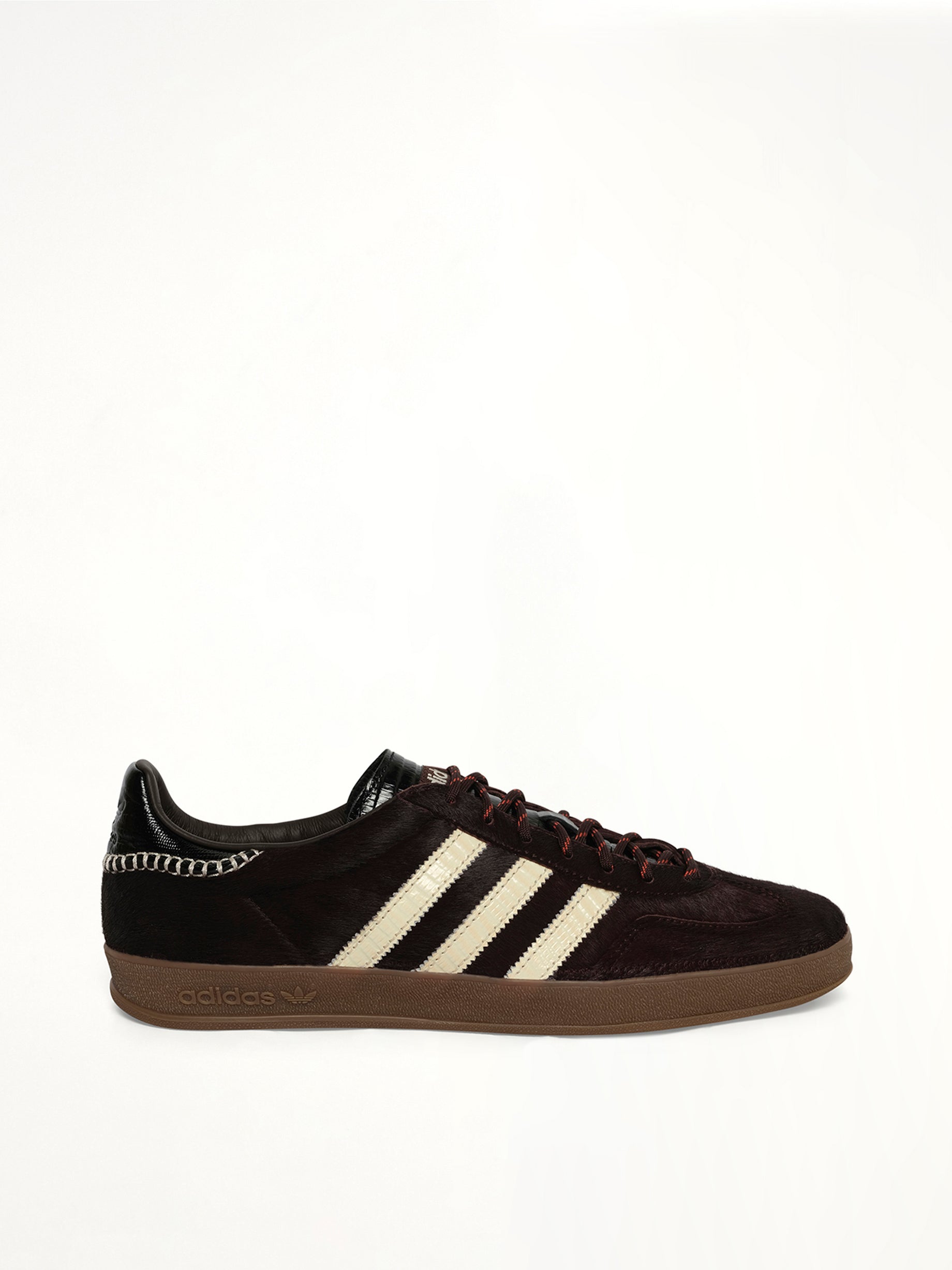 Adidas x WB Gazelle Pony in Aurora Coffee