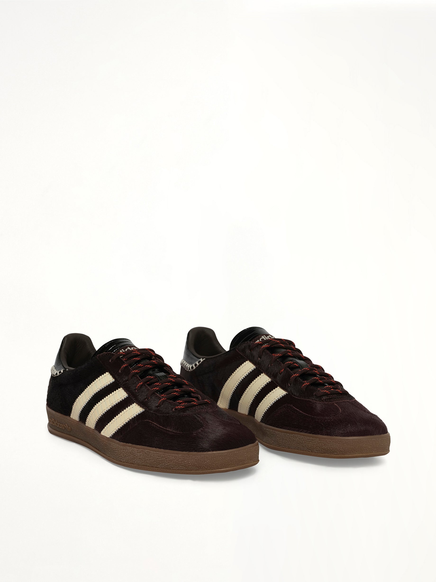 Adidas x WB Gazelle Pony Aurora Coffee联名款