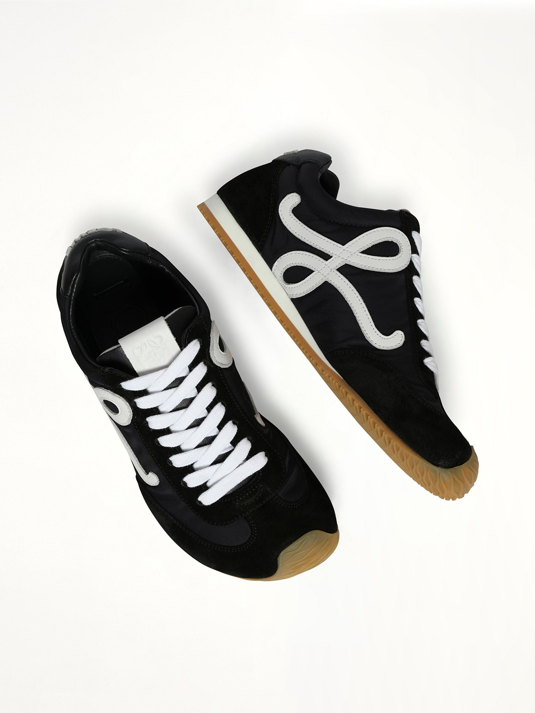 LOEWE Ballet Runner 2.0 in Black/White Top View from MARAIS