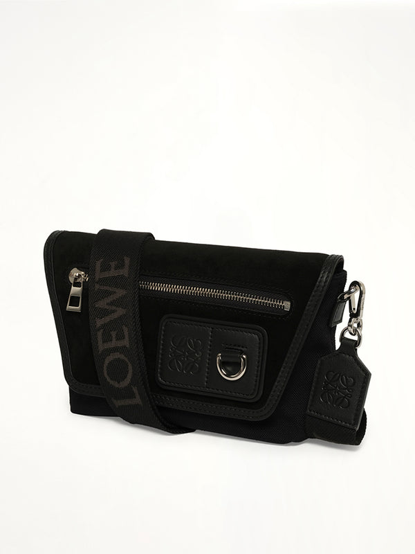 Flex Messenger Mini in Black