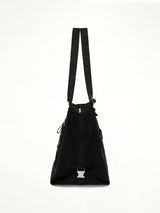 Flex Zipped Tote Bag in Black