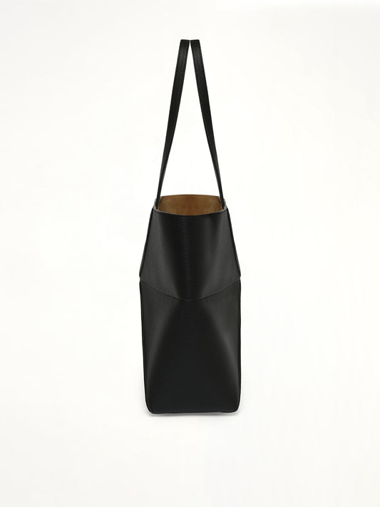 Puzzle Fold Tote Horizontal M in Black