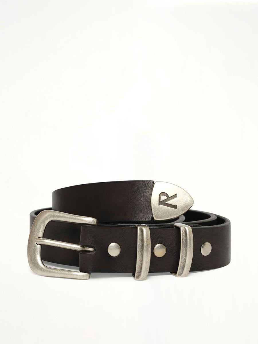 Rodeo Belt in Jet Black