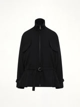 Belted Jacket in Black