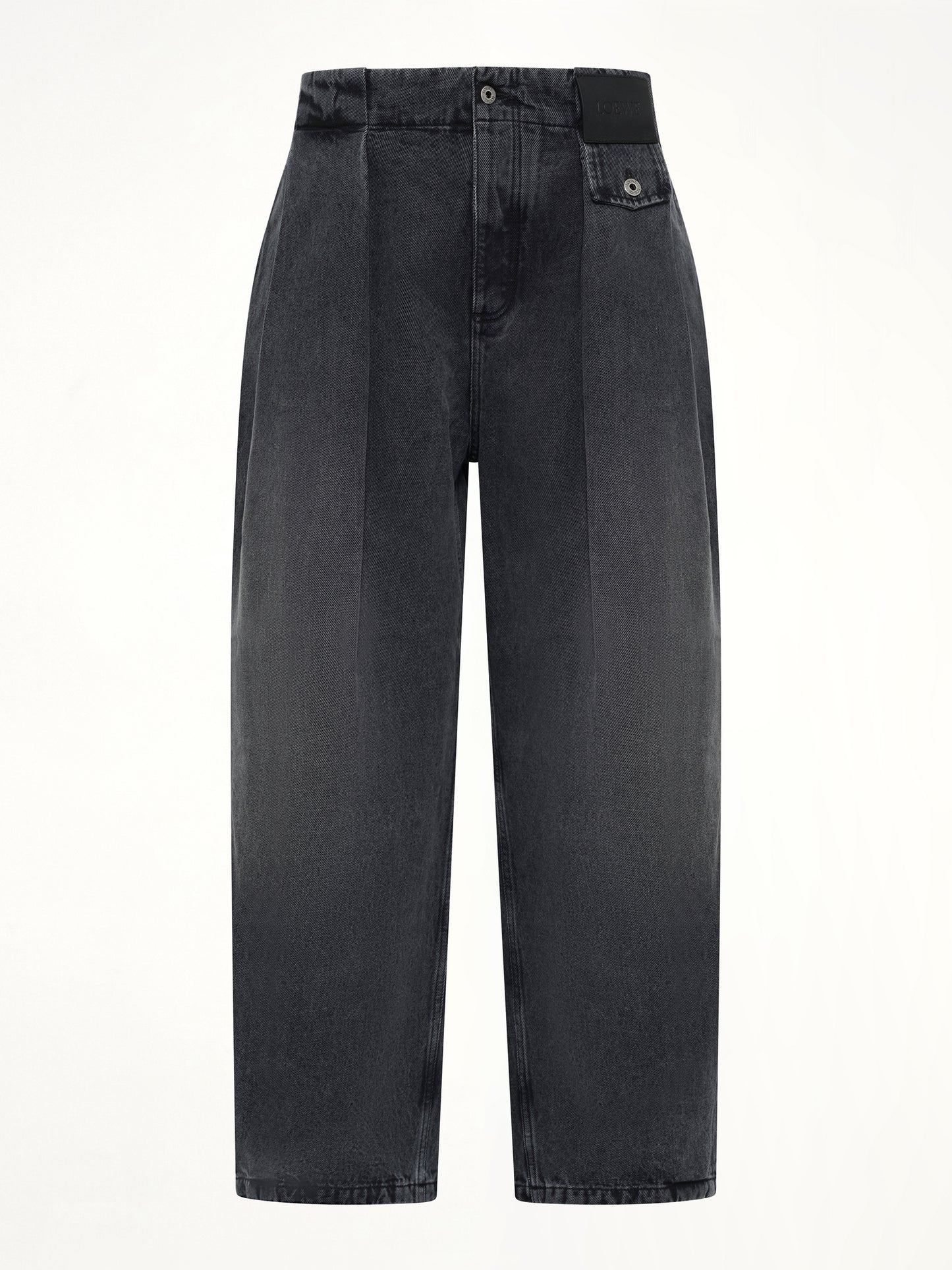 Belted Jeans AF in Black