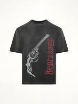 Loaded With Love T-Shirt in Stained Black