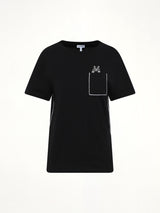 Louis Wain Regular Fit T-Shirt in Black