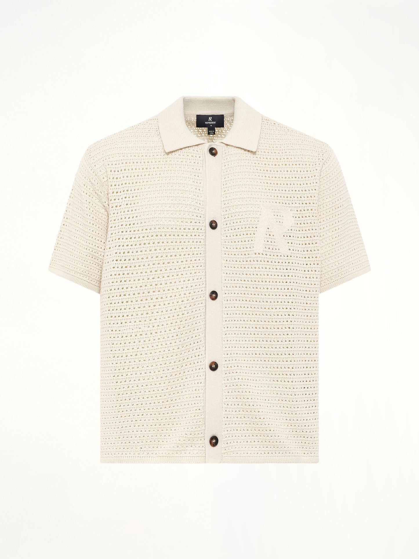 Pico Knit Shirt in Ecru