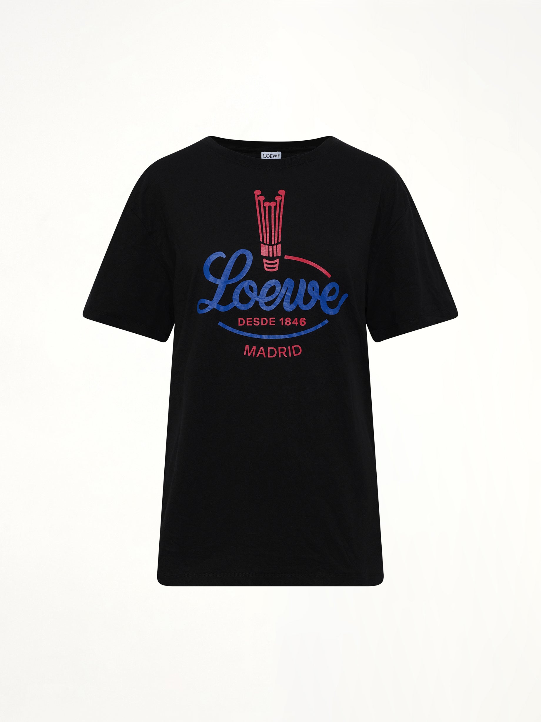 LOEWE T-Shirt in Black Product Photo from MARAIS