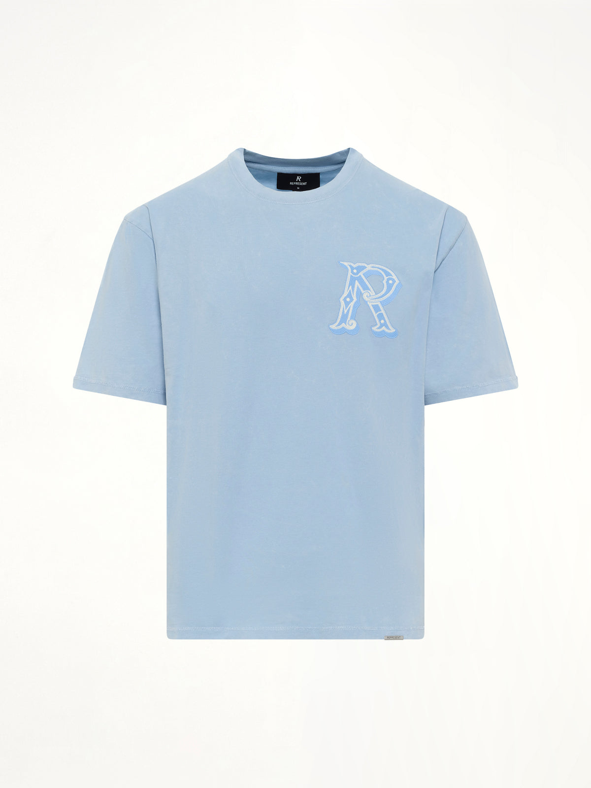 Western Initial T-Shirt in Mountain Bluebird