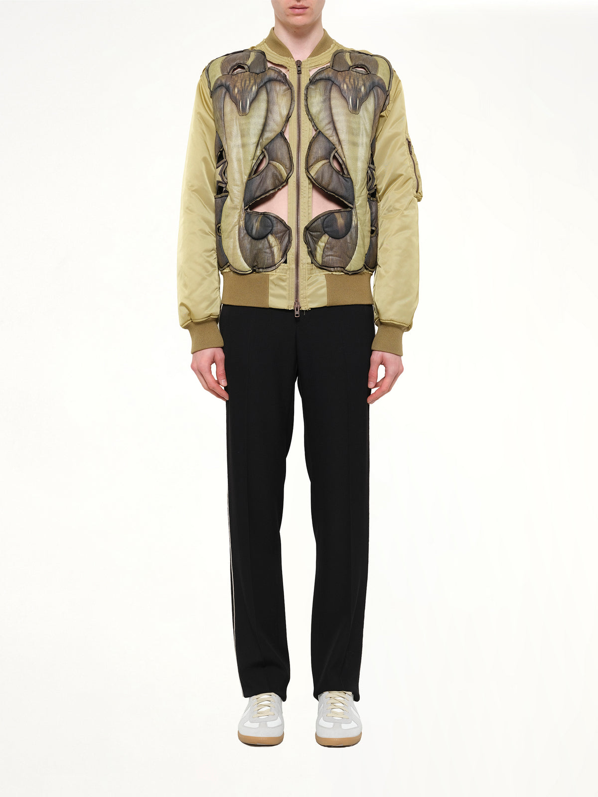 Bomber Jacket in Bronze