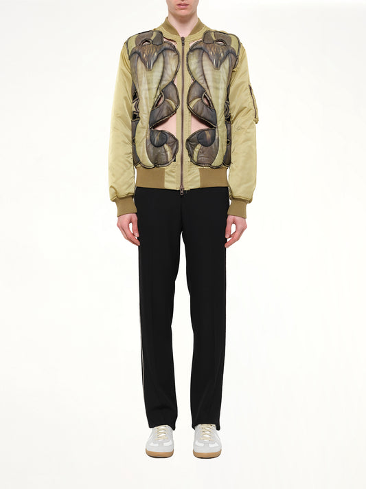 Bomber Jacket in Bronze