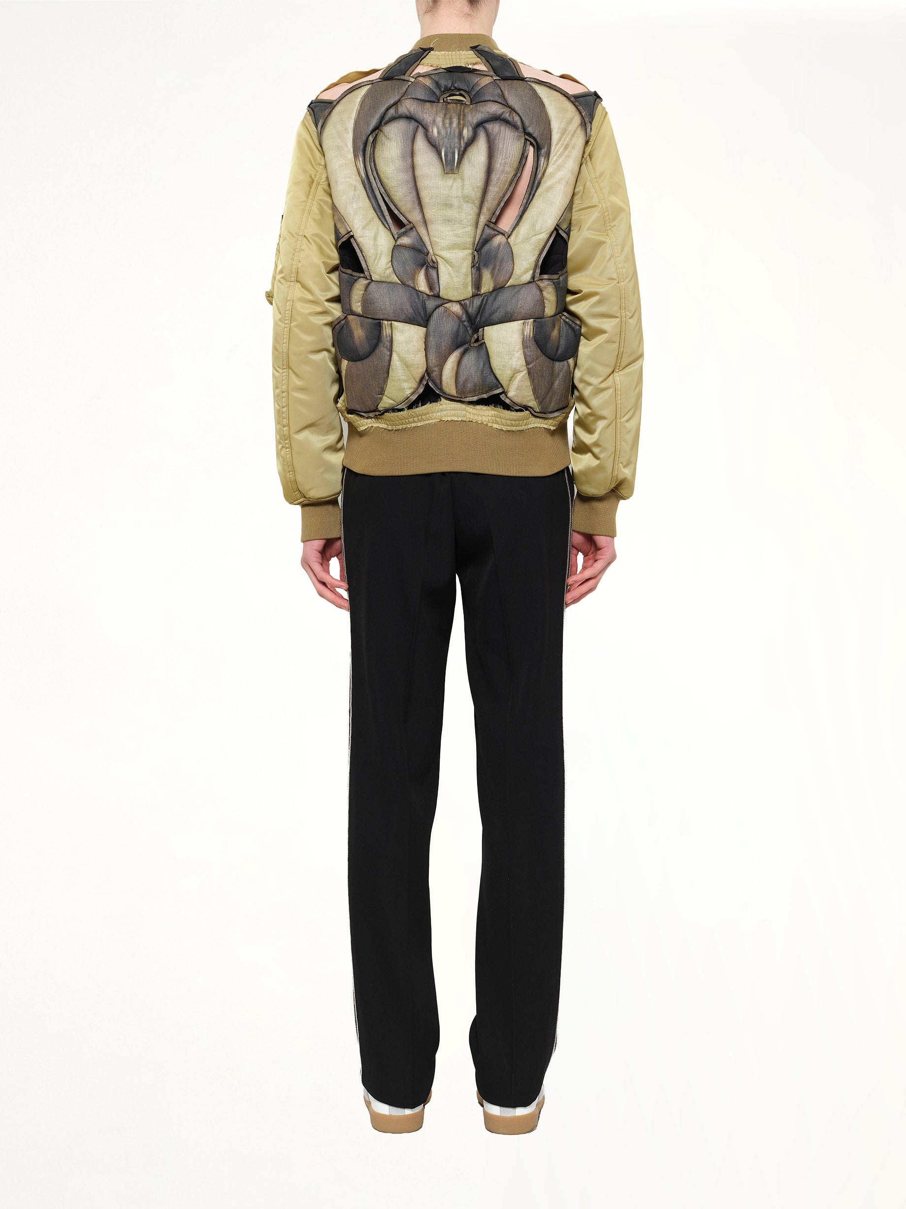 Bomber Jacket in Bronze