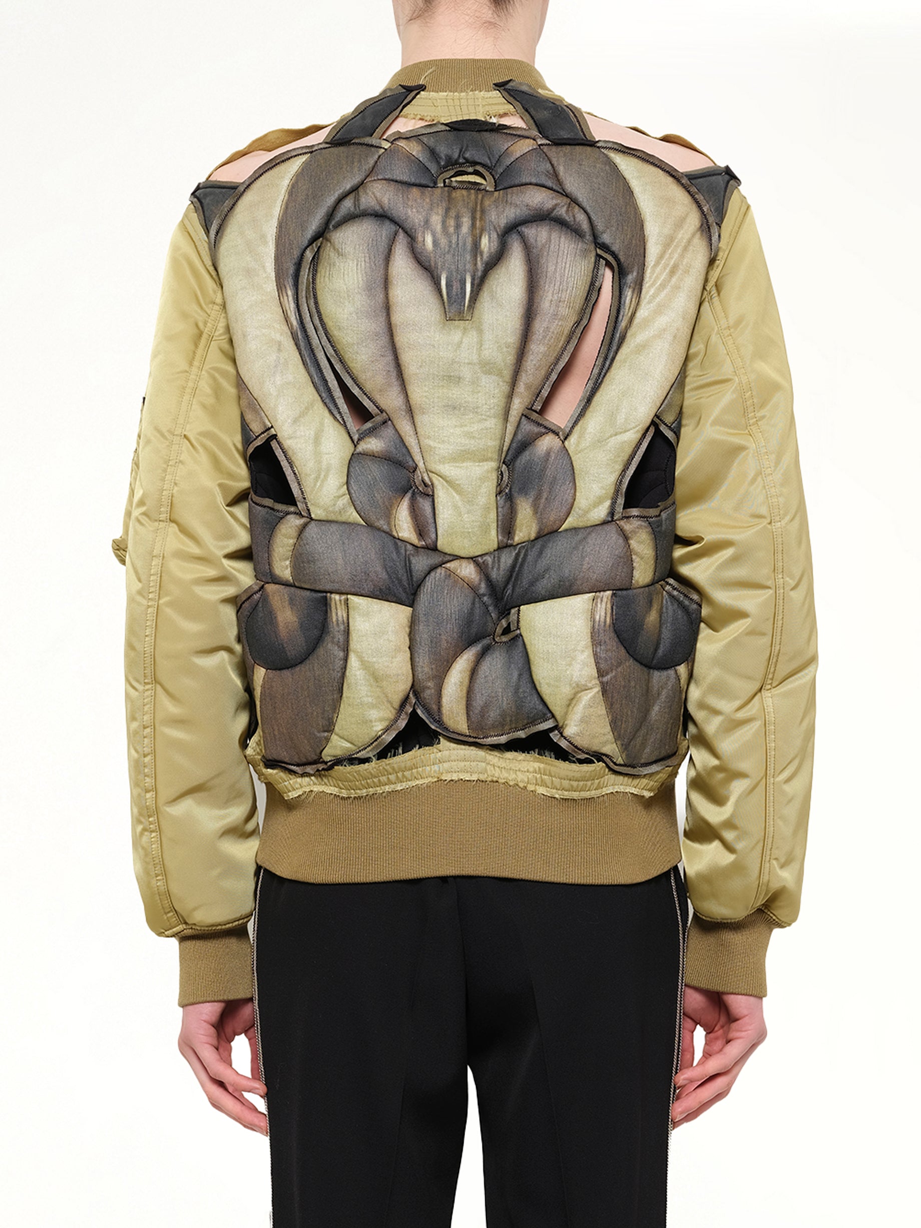 Bomber Jacket in Bronze