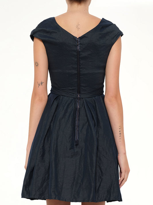 Dress in Petrol