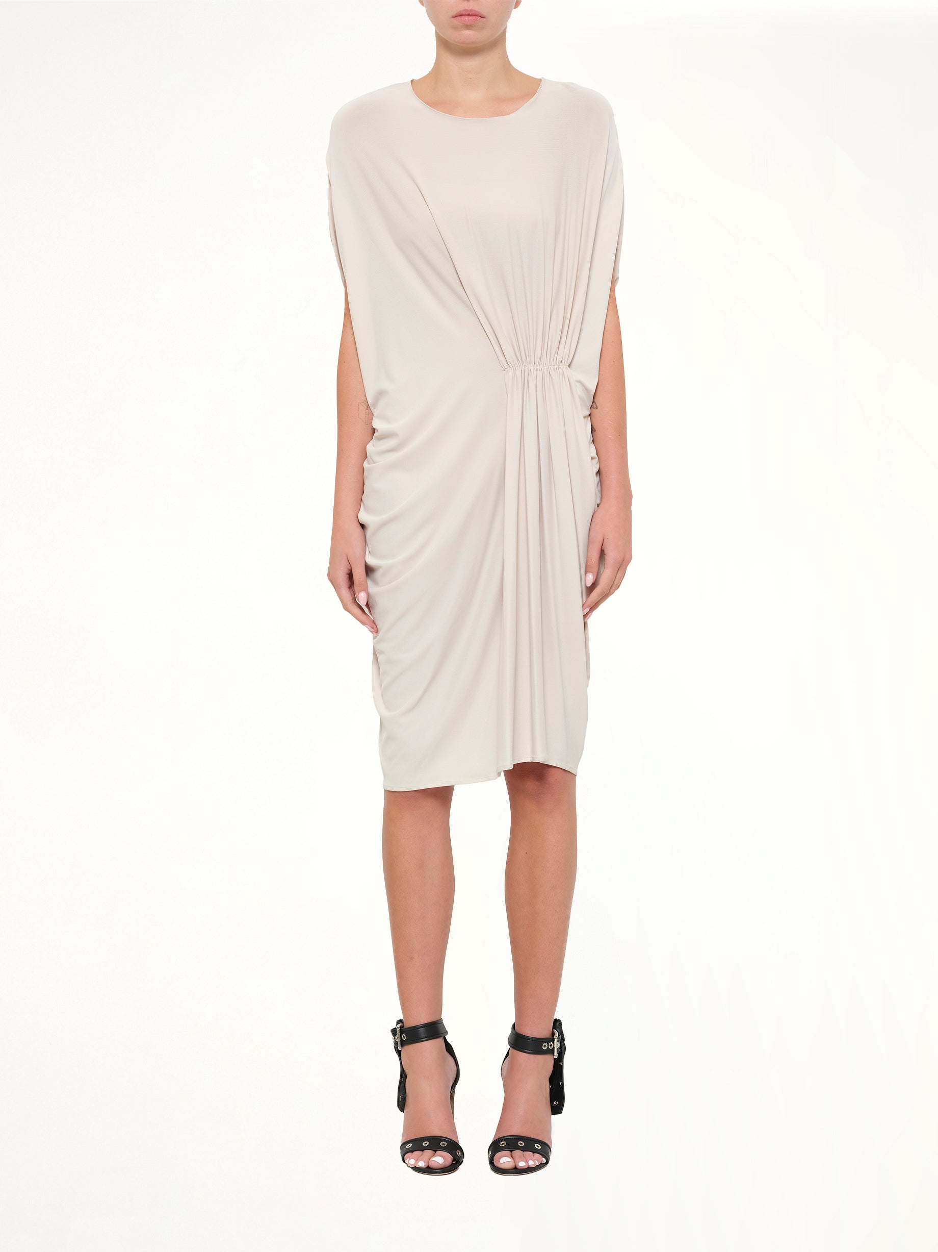 LANVIN Lanvin Jersey Dress in White Product Photo from MARAIS