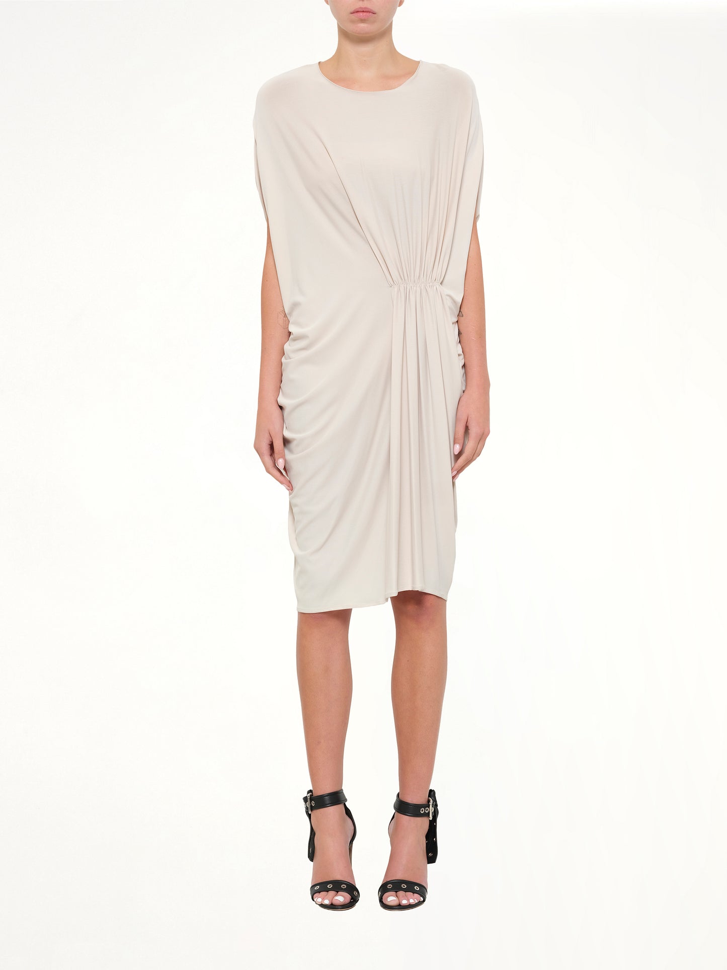 Lanvin Jersey Dress in White