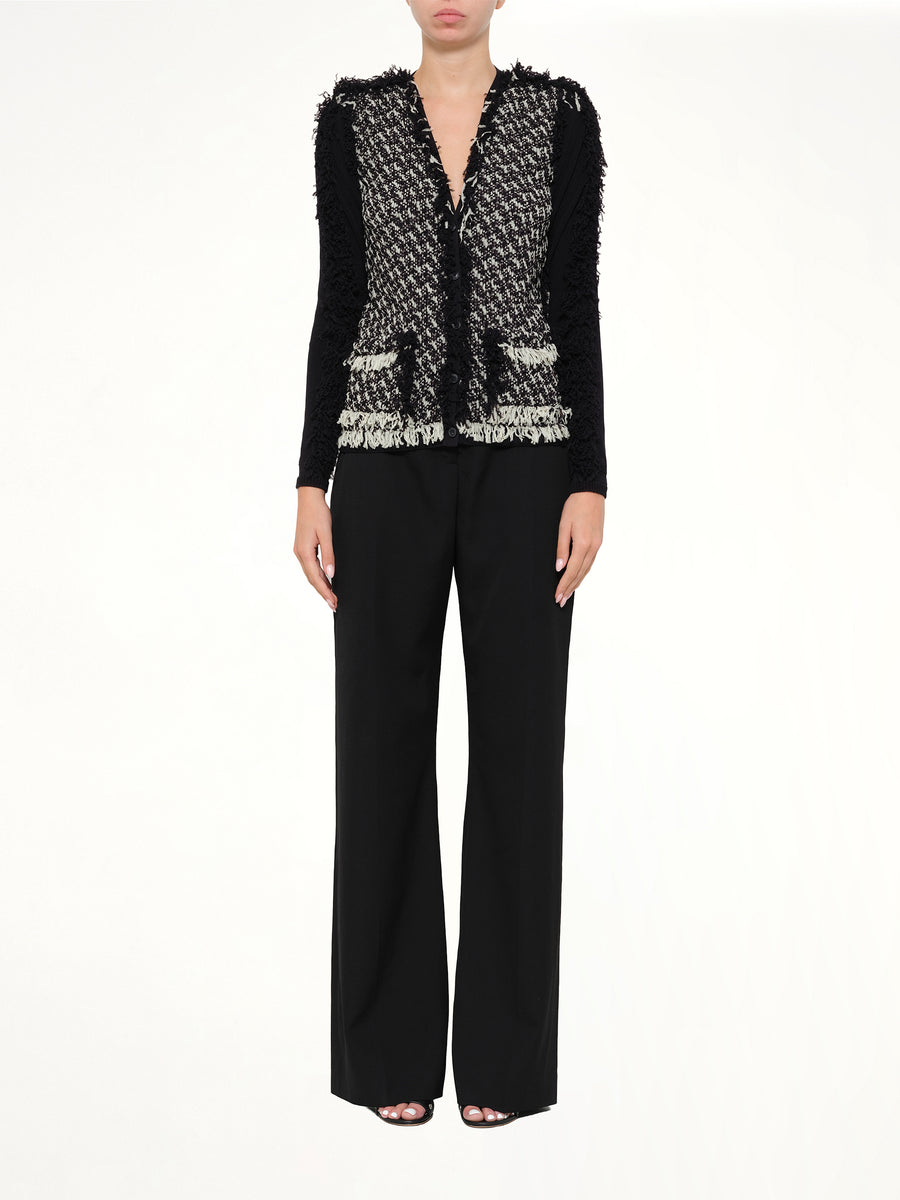 Lanvin Knitted Jacket in Black