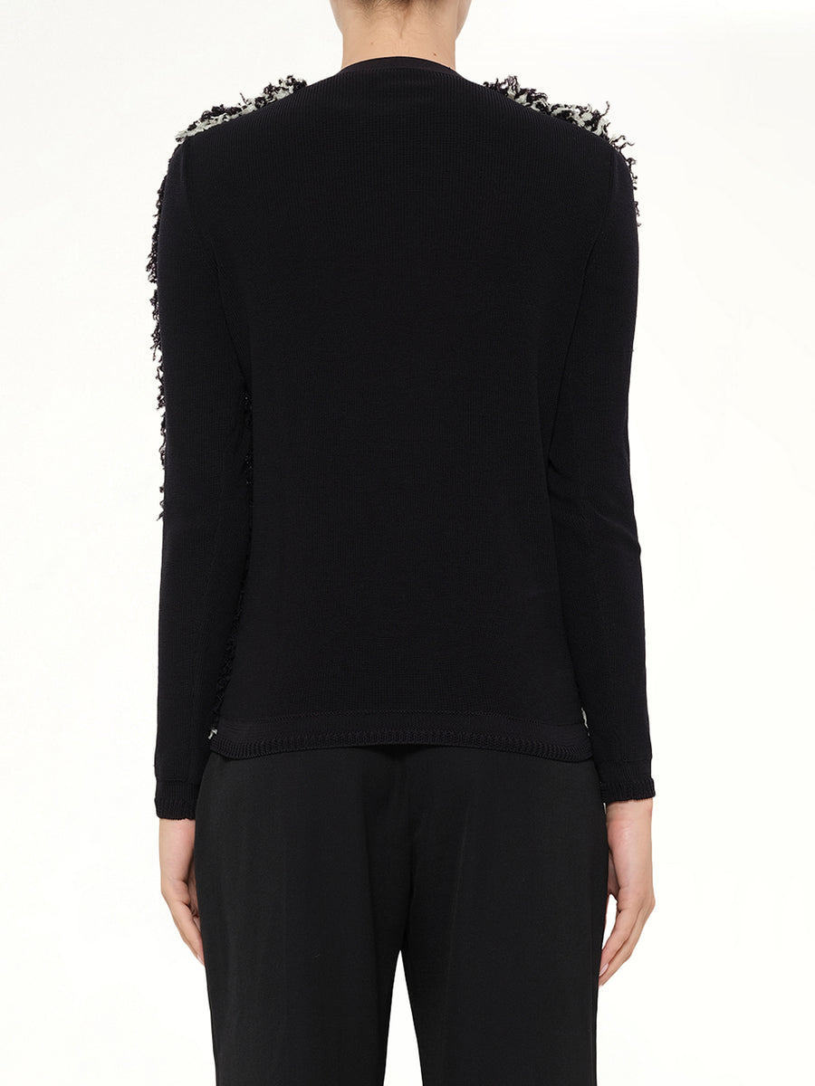 Lanvin Knitted Jacket in Black