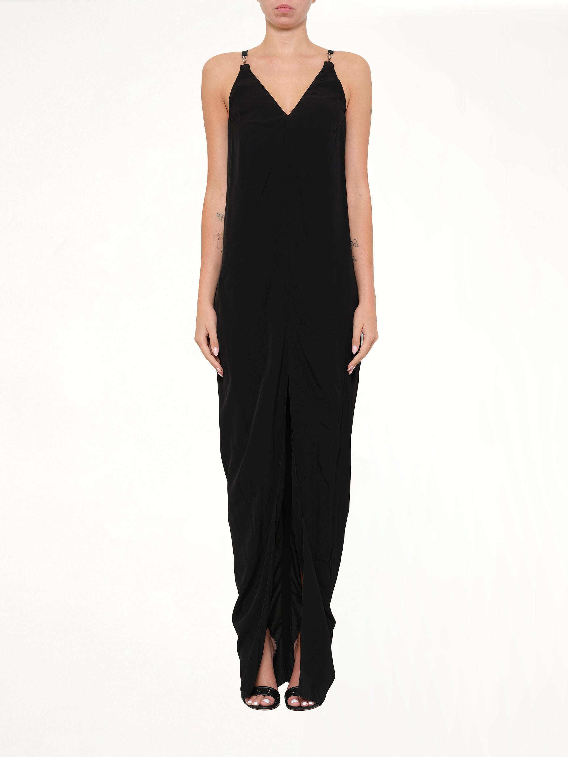 LANVIN Lanvin Long Dress in Black Product Photo from MARAIS