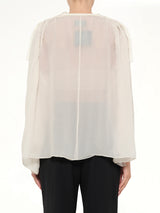Sheer Lanvin Top in White