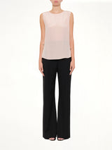 Silk Top in Blush