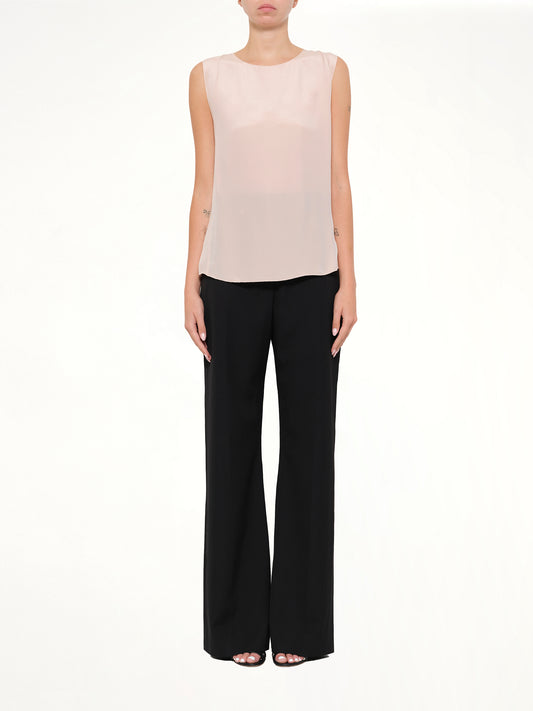 Silk Top in Blush