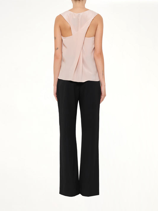 Silk Top in Blush