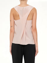 Silk Top in Blush