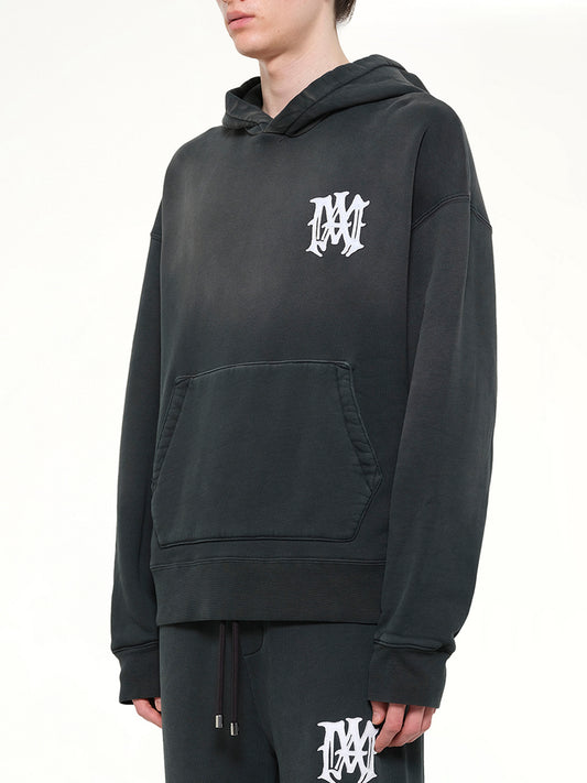 Amiri Hollywood Oversized Hoodie in Black