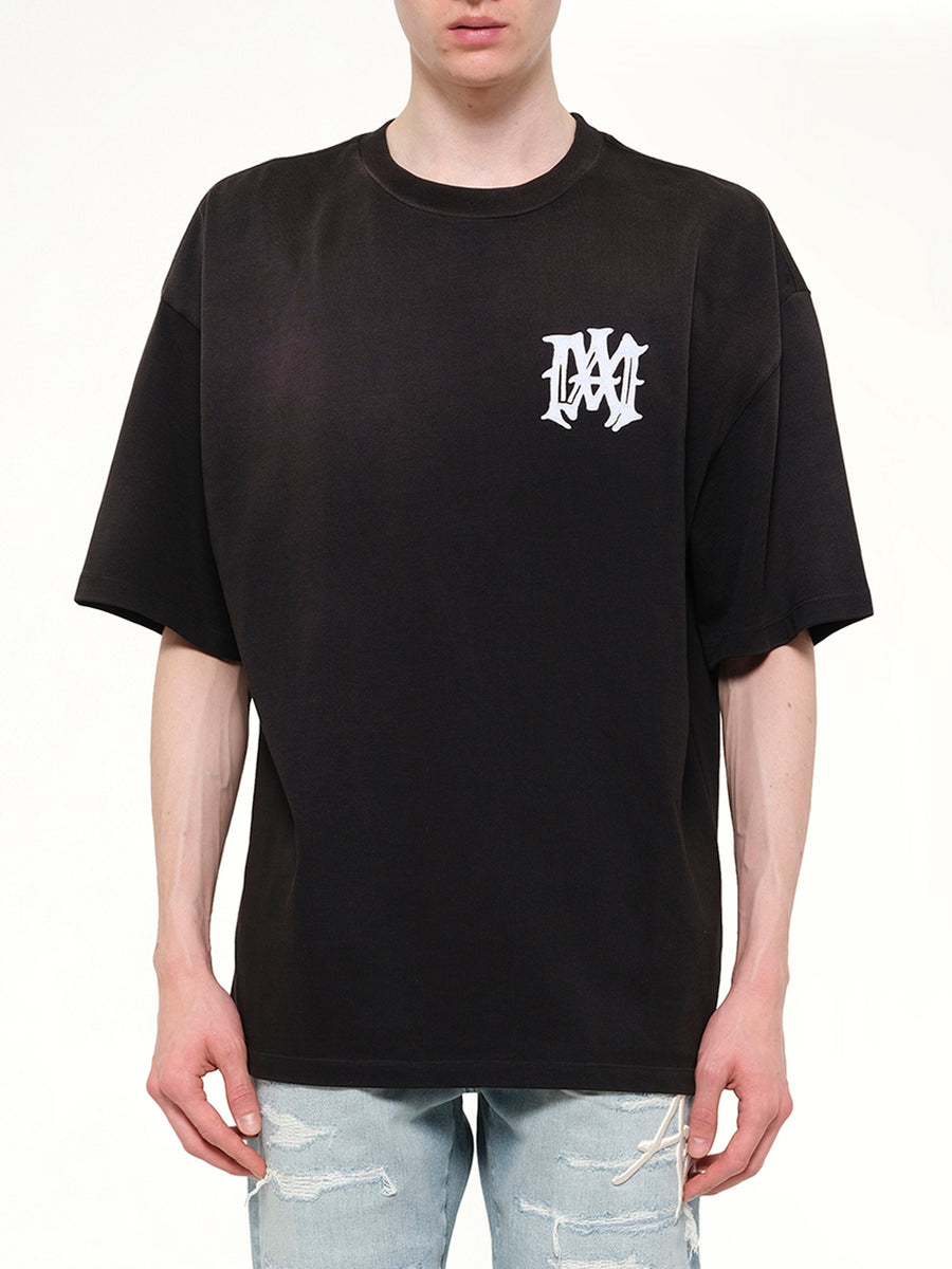 Amiri Hollywood Oversized T-Shirt in Black