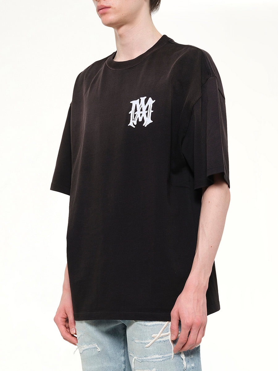 Amiri Hollywood Oversized T-Shirt in Black