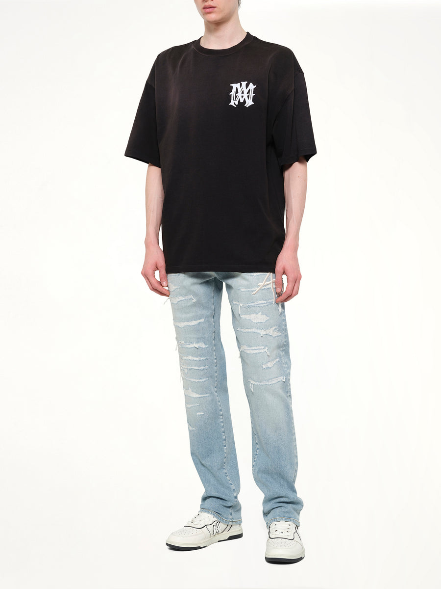 Amiri Hollywood Oversized T-Shirt in Black