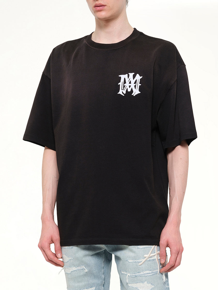 Amiri Hollywood Oversized T-Shirt in Black